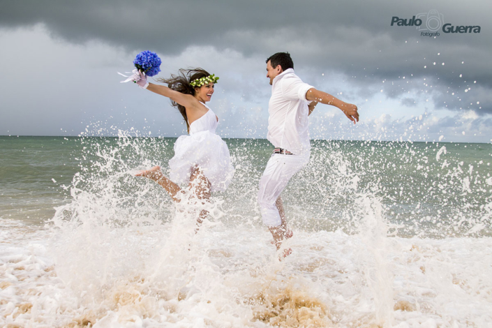 Vinicius e Soraya - Ensaio Fotográfico - Trash the Dress